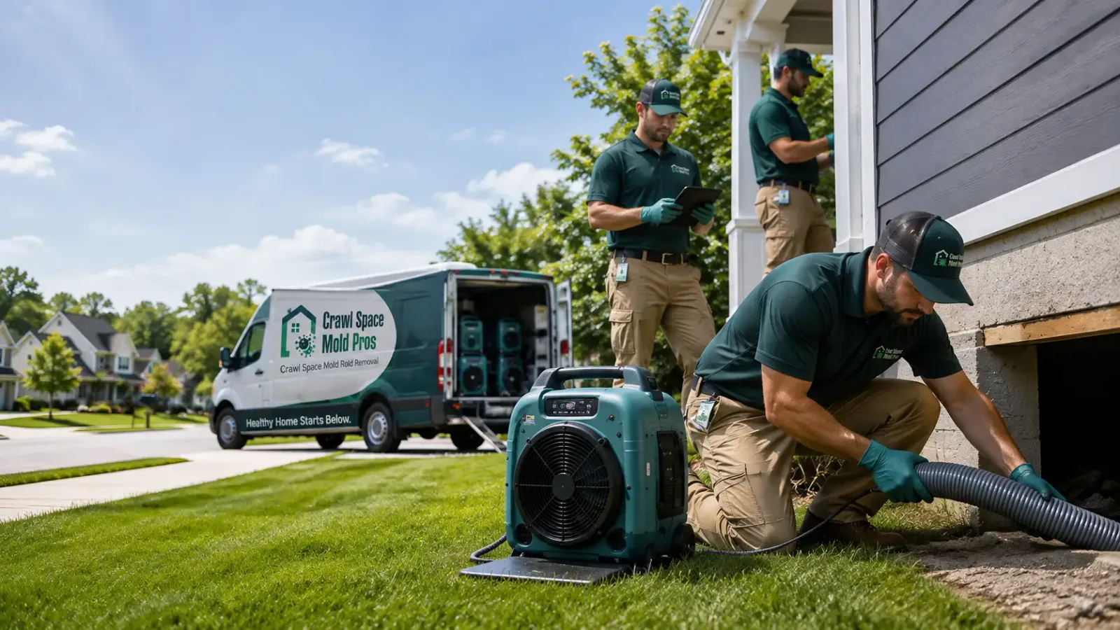 Crawl Space Mold Removal in Canby, OR